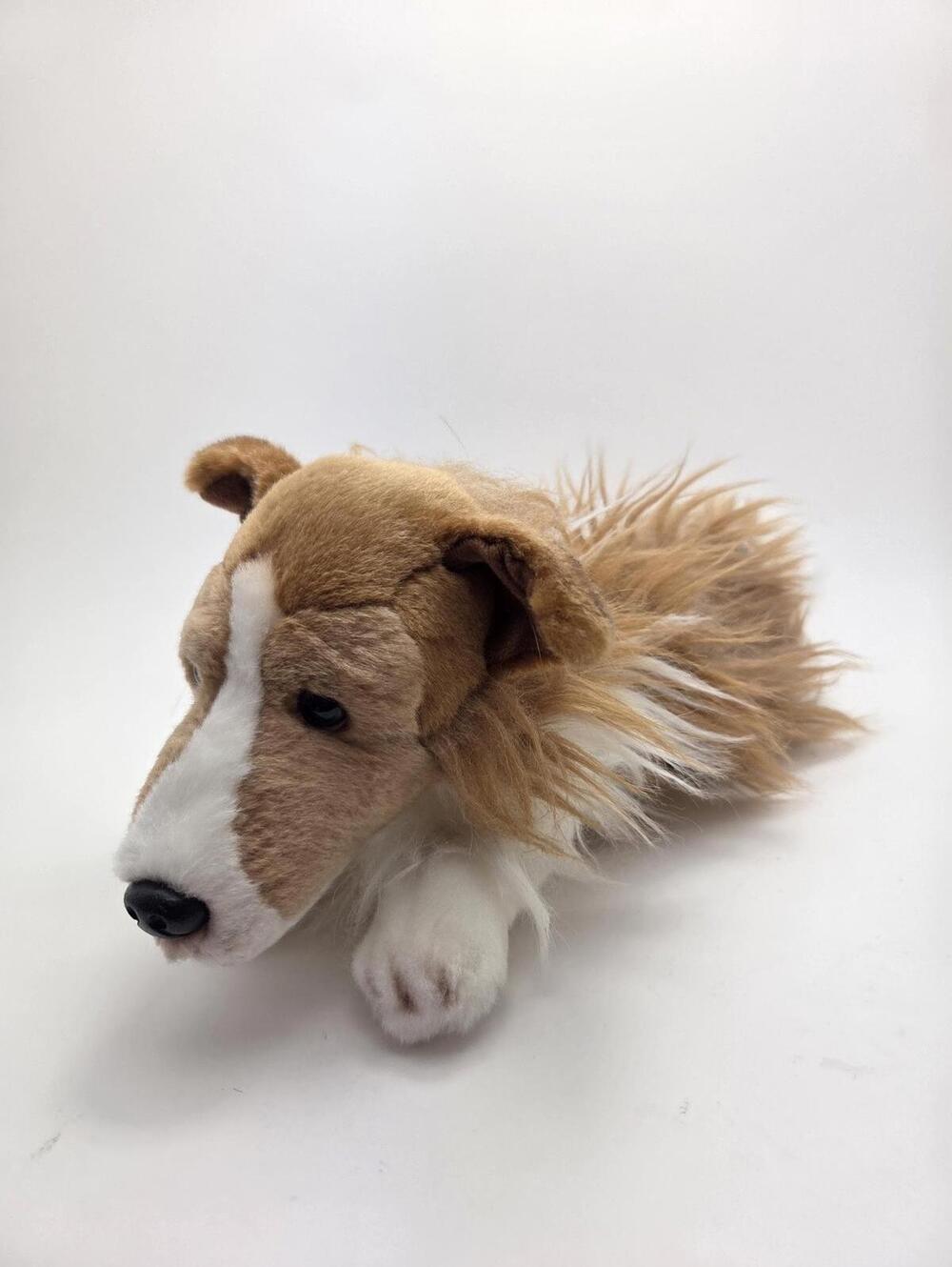 Russ Yomiko Classics Realistic Collie Dog, Vintage Collectible Collie (9 inch)